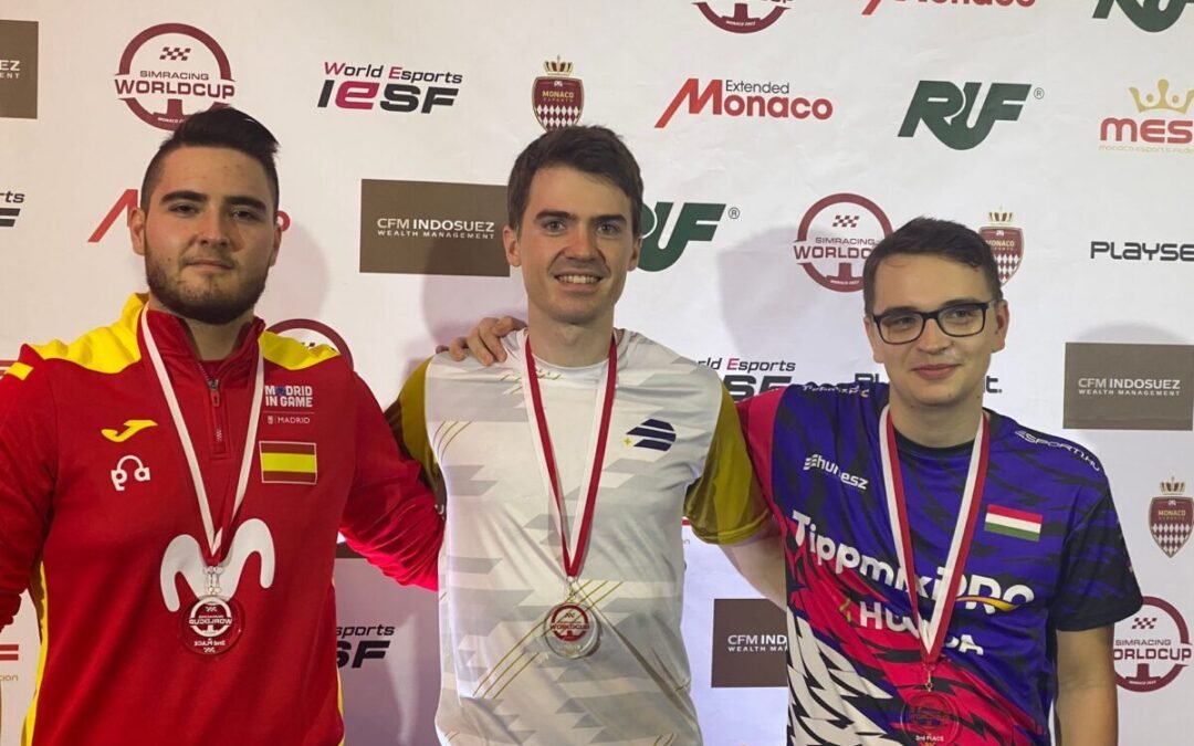 Pedro Sánchez, se corona subcampeón en el SimRacing Worldcup de Mónaco